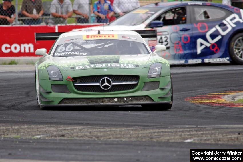 Frankie Montecalvo's Mercedes-Benz AMG SLS GT3