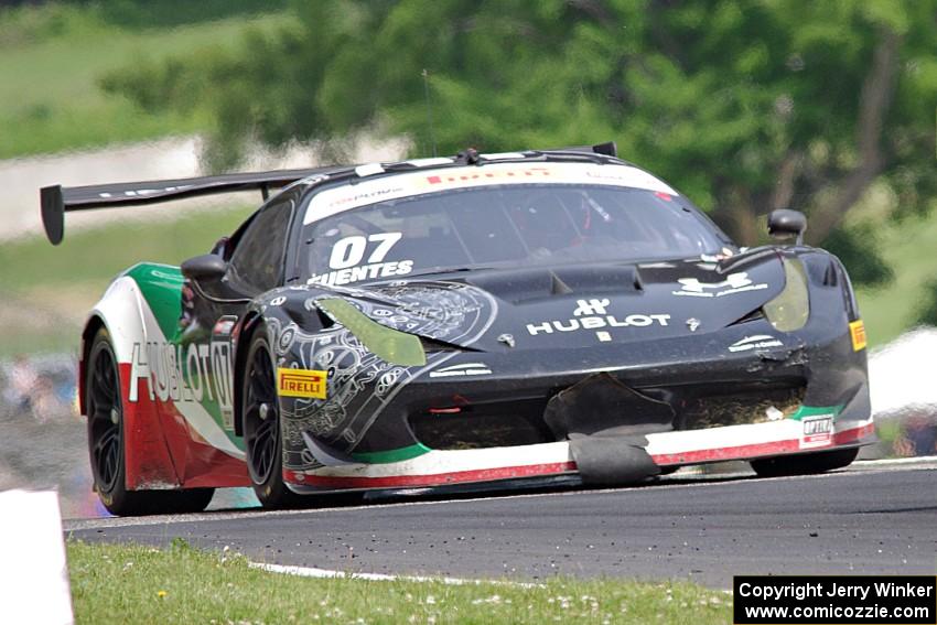 Martin Fuentes' Ferrari 458 GT3 Italia