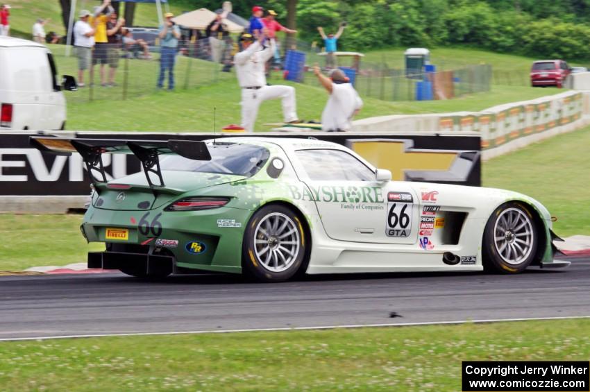 Frankie Montecalvo's Mercedes-Benz AMG SLS GT3