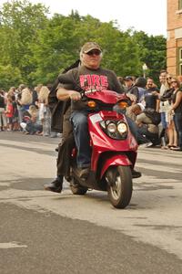 Marshal in the parade