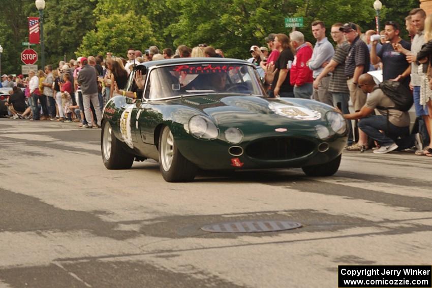 Donald Norby's Jaguar XKE