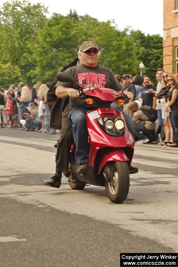 Marshal in the parade