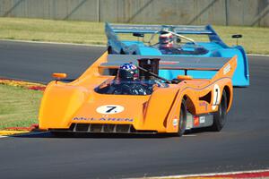 Bill Heifner's McLaren M8F and Jim Stengel's McLaren M8F
