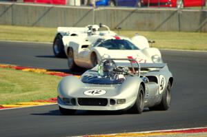 Farrell Preston's McLaren M1B, William Thumel's Lola T-70 Mk IIIB and Louis Casazza's McKee Mk. 7