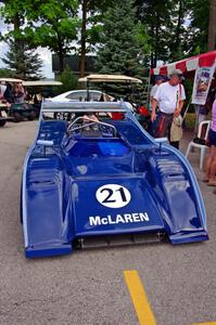 McLaren M8F on display.