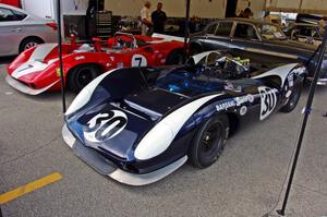 Robert Blain's Lola T-70 Mk. II and ???'s Lola T-70 Mk. II