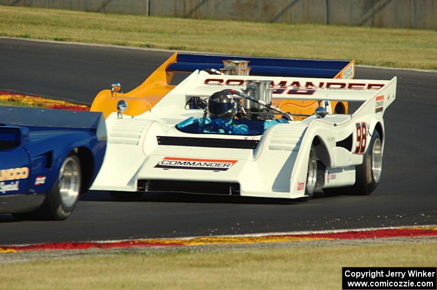 Emmett Murphy's McLaren M8F and Chris MacAllister's McLaren M8F