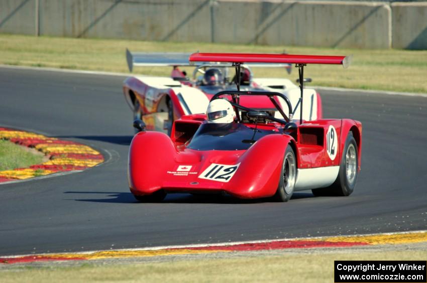 Ray Boissoneau's Chinook Mk. V and Claude Malette's Lola T-222
