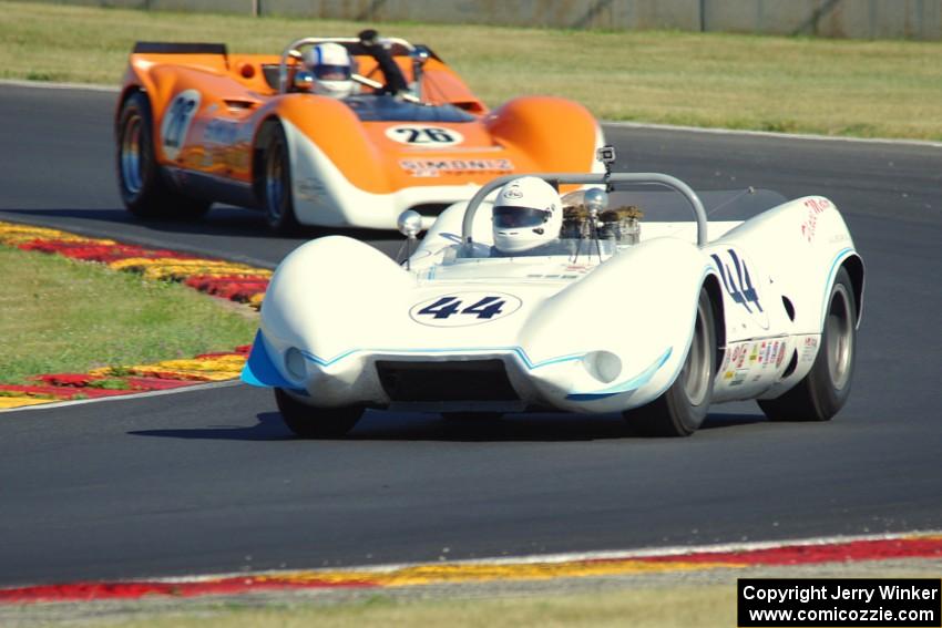 Mogens Christensen's Wolverine LD65 and Ed Swart's Lola T-160