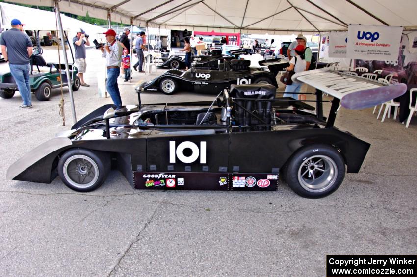 Dennis Losher's Shadow Mk. II and Kirt Bennet's Shadow DN4