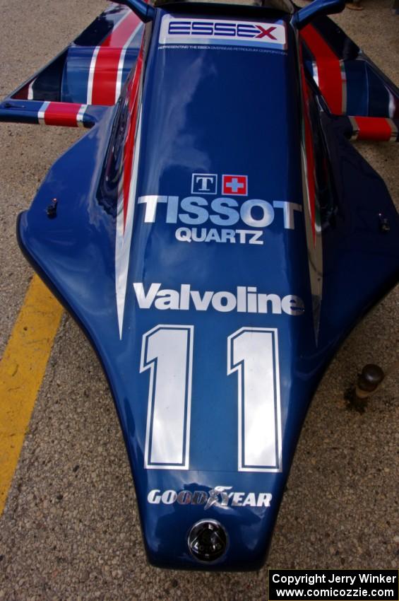 Nose of Andrew Beaumont's Lotus 81