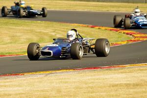 Robert Burnside's Winkelmann WDB-1, Bob Bodin's Brabham BT29 and Alan Lewis' Titan Mk. 6