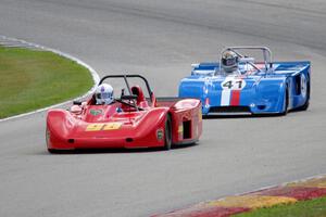 Skip Pfeffer's Lola T-87/90 and Walter Vollrath's Chevron B23