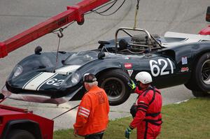 Tom Shelton's Lola T-70 Spyder on the hook.