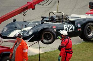 Tom Shelton's Lola T-70 Spyder on the hook.