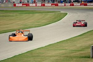 Kyle Buxton's March 77B and Danny Baker's Ralt RT-1