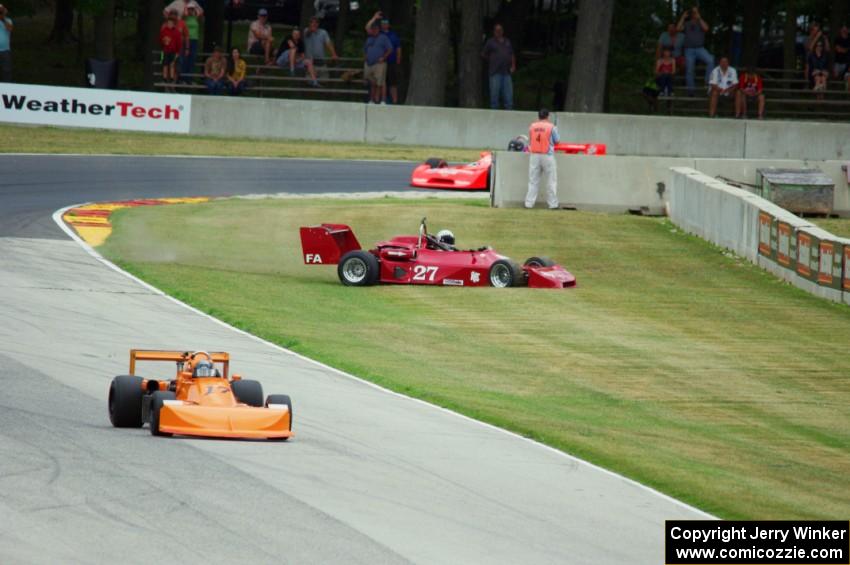 Alex MacAllister's Ralt RT-1 goes off after turn 6.