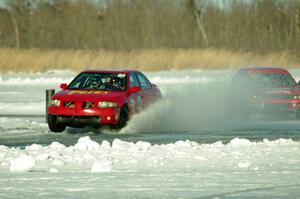 Pete Weber / Ian Forte Nissan Sentra Spec V and Brent Carlson's Subaru Impreza