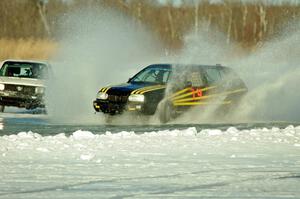 Mark Olson's VW Golf and Brad Johnson's VW Rabbit