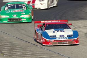 Theo Bean's Nissan 300ZXT, Colin Comer's Ford Mustang and Denny Lamers' Ford Mustang