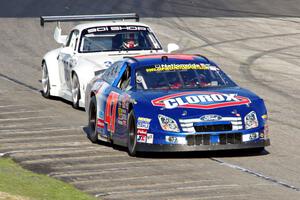 Willy Todd's Ford Fusion and Tom McGlynn's Porsche 993 Evo