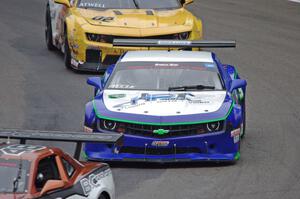 Keith Prociuk's Chevy Camaro and John Atwell's Chevy Camaro