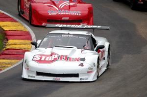 Paul Fix's Chevy Corvette and Jim McAleese's Chevy Corvette