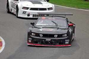 Dillon Machavern's Ford Mustang and Kevin O'Connell's Ford Mustang