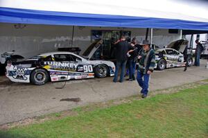 Justin Napoleon's Chevy Camaro and Joe Napoleon's Chevy Camaro