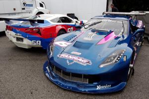 Simon Gregg's and Mickey Wright's Chevy Corvettes