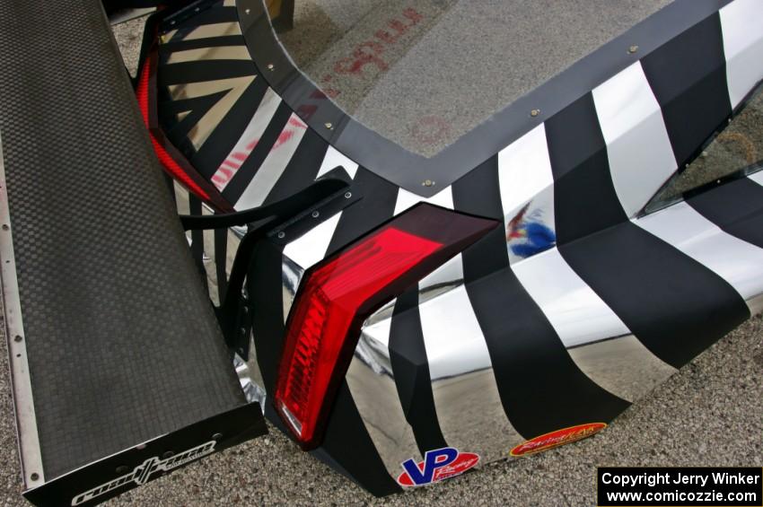 Doug Peterson's Cadillac CTS-V rear bodywork