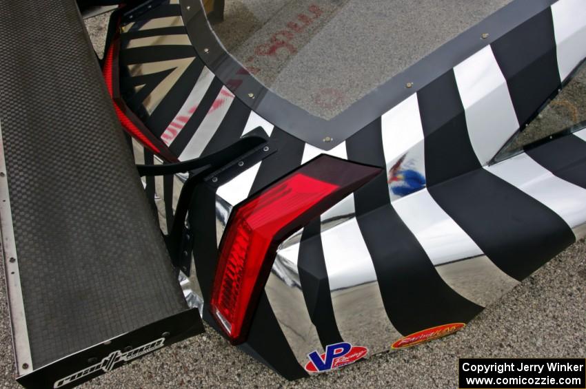 Doug Peterson's Cadillac CTS-V rear bodywork