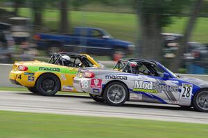 Daniel Bender's and Sarah Montgomery's Mazda MX-5s