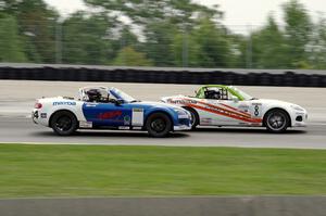Nathanial Sparks' and Peter Portante's Mazda MX-5s
