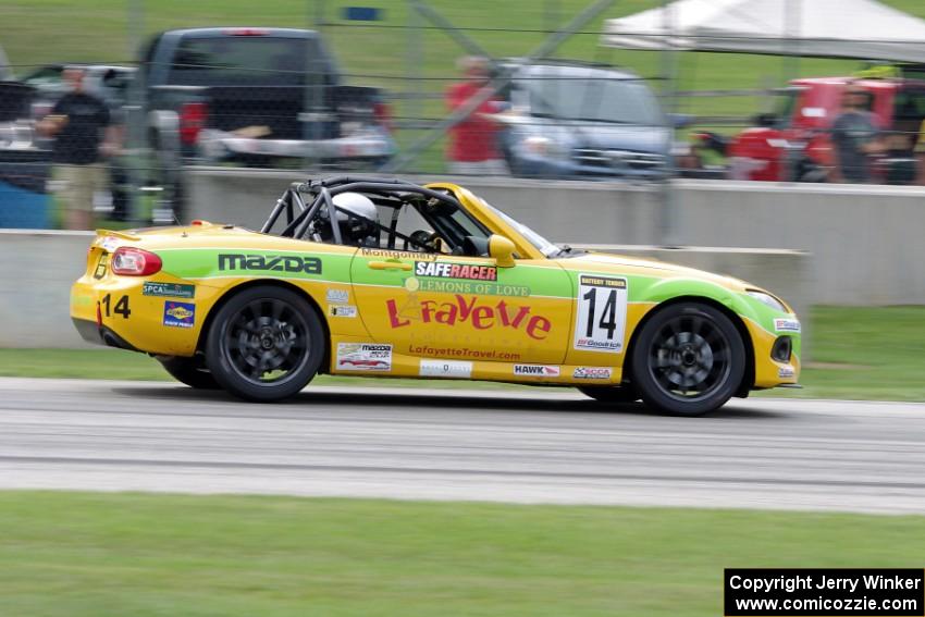 Sarah Montgomery's Mazda MX-5