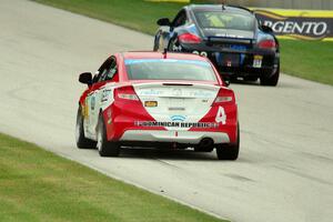 Juan Carlos Leroux / Jorge Leroux Honda Civic Si was an early DNF.