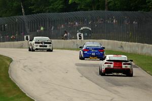 Nick Galante / Louis-Philippe Montour Ford Mustang Boss 302R, Mark Boden / Tonis Kasemets BMW M3 and Martin Barkey/Kyle Marcelli