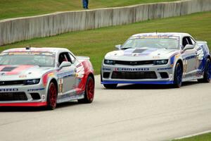 Andrew Davis / Robin Liddell and Lawson Aschenbach / Matt Bell Chevy Camaro Z/28.Rs