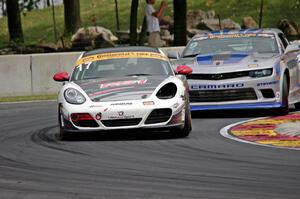 Spencer Pumpelly / Luis Rodriguez, Jr. Porsche Cayman and Lawson Aschenbach / Matt Bell Chevy Camaro Z/28.R