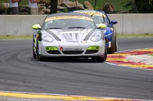 Connor Bloum / Greg Strelzoff Porsche Cayman and Stevan McAleer / Chad McCumbee Mazda MX-5