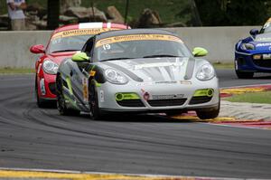 Connor Bloum / Greg Strelzoff and Nate Norenberg / Mat Pombo Porsche Caymans