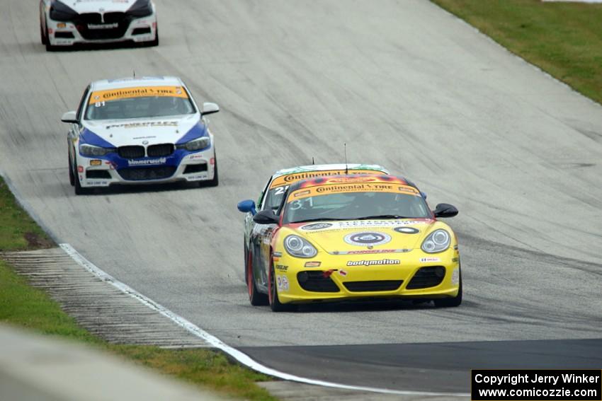 Ethan Low / Jason Rabe Porsche Cayman, Britt Casey, Jr. / Danny Bender Mazda MX-5 and Andrie Hartanto / Tyler Cooke BMW 328i