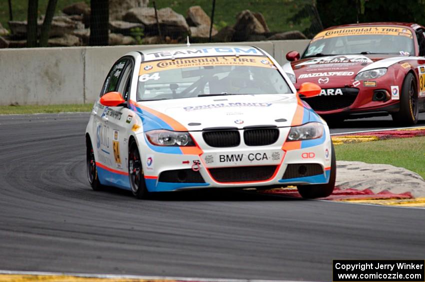 Ted Giovanis / David Murry BMW 328i and Christian Szymczak / Justin Piscitell Mazda MX-5