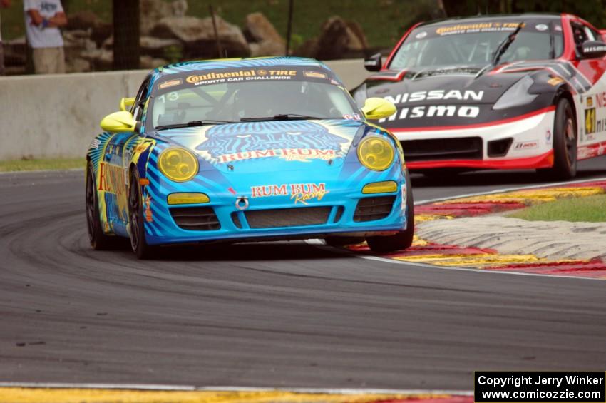 Matt Plumb / Hugh Plumb Porsche 911 and Nicolas Hammann / Steven Doherty Nissan 370Z