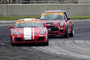 Nate Norenberg / Mat Pombo Porsche Cayman and Zack Meyer / Stephen Simpson MINI Cooper JCW