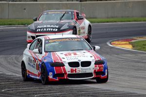 Trent Hindman / Ashley Freiberg BMW M3 and Nicolas Hammann / Steven Doherty Nissan 370Z