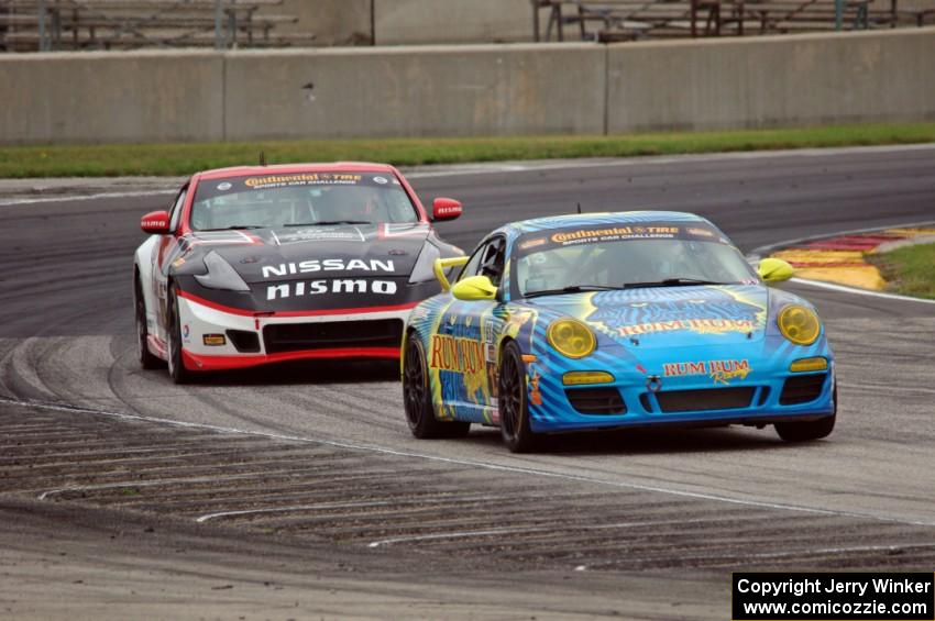 Matt Plumb / Hugh Plumb Porsche 911 and B.J. Zacharias / Brad Jaeger Nissan 370Z