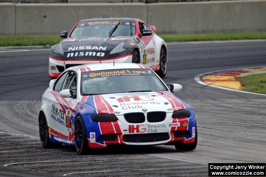 Trent Hindman / Ashley Freiberg BMW M3 and Nicolas Hammann / Steven Doherty Nissan 370Z