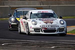 Jesse Lazare's and Angel Benitez, Jr.'s Porsche GT3 Cup cars