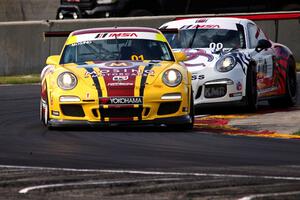 Jeff Mosing's and Jay Patel's Porsche GT3 Cup cars